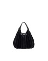 Gianni Chiarini - Leather and Suede "Due" Handbag with Shoulder Strap
