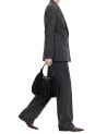 Gianni Chiarini - Handtasche mit Schulterriemen aus Leder und Wildleder Due