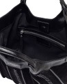 Gianni Chiarini - Handtasche mit Schulterriemen aus Leder und Wildleder Due