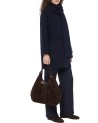 Gianni Chiarini - Dua Leather and Suede Shoulder Bag