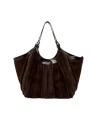 Gianni Chiarini - Dua Leather and Suede Shoulder Bag