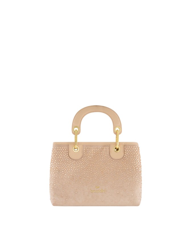 Braccialini - Beth Strass suede-look...
