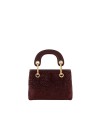 Braccialini - Beth Strass faux suede handbag with shoulder strap, Size S