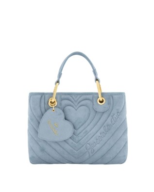 Braccialini - Beth Matelassé faux suede handbag with...