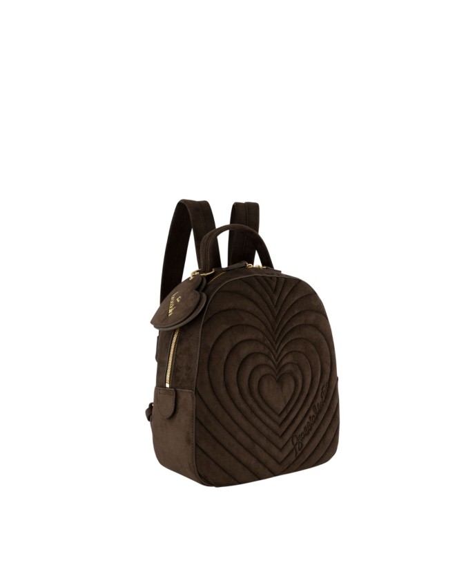  Braccialini - Zaino donna in ecopelle scamosciata con