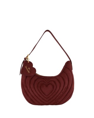 Braccialini - Beth Matelassé faux suede hobo shoulder bag...