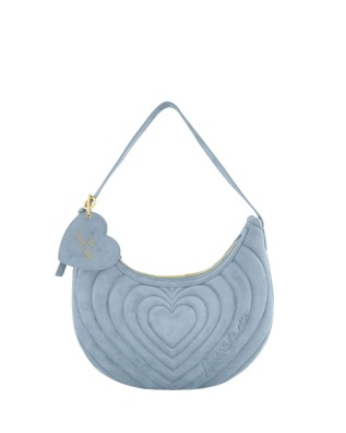 Braccialini - Beth Matelassé faux suede hobo shoulder bag...
