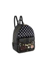  Braccialini - Zaino donna in ecopelle con borchie e tasca