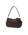 Gianni Chiarini - Umhängetasche mit Klappe und Schulterriemen aus Leder Helena Round