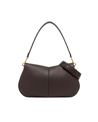 Gianni Chiarini - Helena Round Leather Shoulder Bag with...