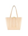  Braccialini - Borsa shopper in pelle doubleface con pochette