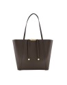  Braccialini - Borsa shopper in pelle doubleface con pochette