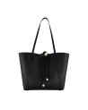  Braccialini - Borsa shopper in pelle doubleface con pochette