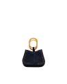 Gianni Chiarini - Inibag Suede Leather Bag Keychain Charm