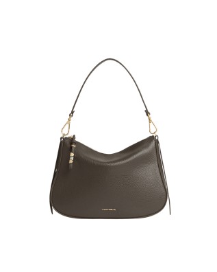 Coccinelle - Borsa a spalla media in pelle con tracolla Nory