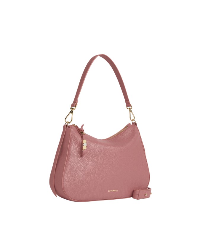 Coccinelle - Borsa a spalla media in pelle con tracolla Nory