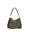 Coccinelle - Medium-sized leather shoulder bag with a shoulder