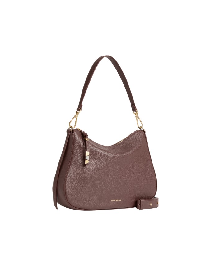 Coccinelle - Borsa a spalla media in pelle con tracolla Nory