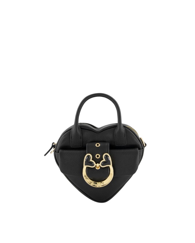  Braccialini - Mini bag a forma di cuore in pelle con tracolla