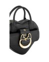  Braccialini - Mini bag a forma di cuore in pelle con tracolla