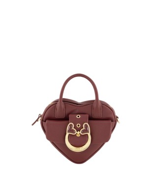  Braccialini - Mini bag a forma di cuore in pelle con tracolla 2