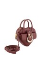  Braccialini - Mini bag a forma di cuore in pelle con tracolla