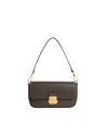 Coccinelle - Medium C-Me Leather Shoulder Bag with Flap and