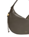 Coccinelle - Hobo-Umhängetasche aus genarbtem Leder, Größe L, Modell Thess