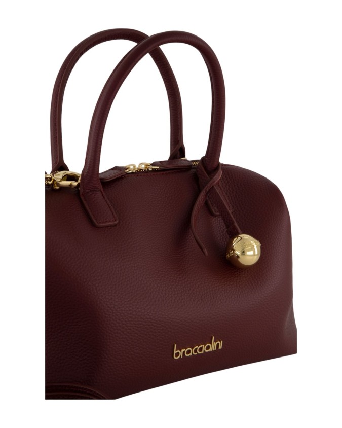 Braccialini - Ariel leather handbag...