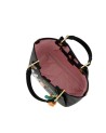  Braccialini - Borsa a mano in ecopelle con stampe Looney Tunes