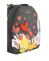  Braccialini - Zaino donna in ecopelle con stampa Looney Tunes