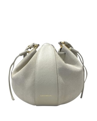 Coccinelle - Boom Leather and Suede Bucket Bag