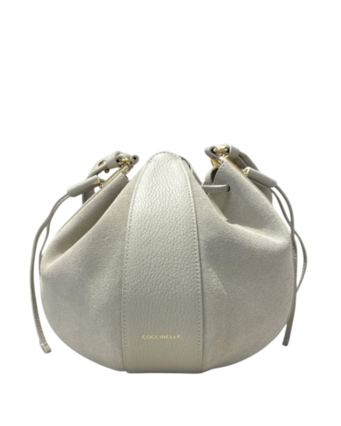 Coccinelle - Boom – Beuteltasche aus Leder und Wildleder