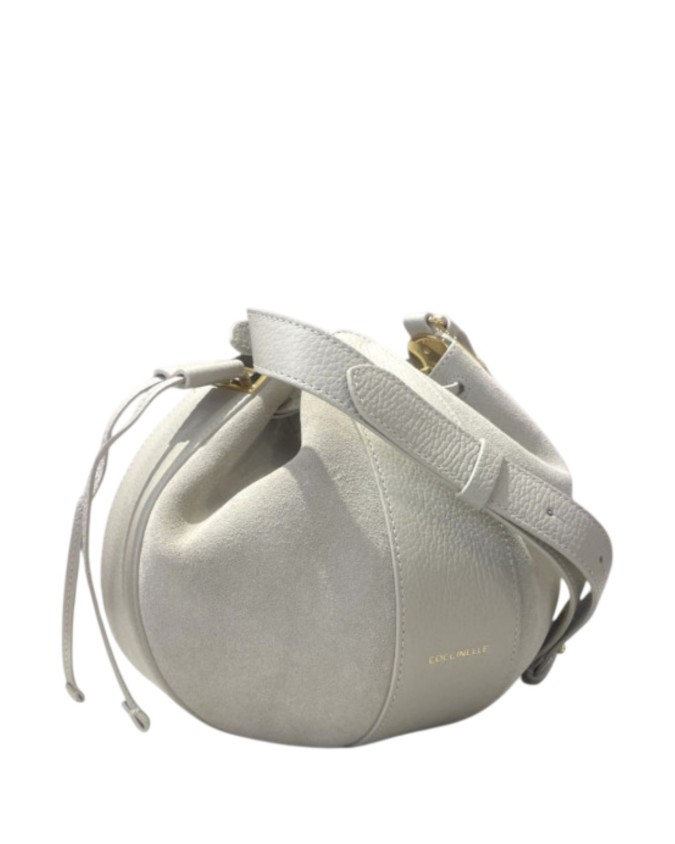 Coccinelle - Boom Leather and Suede Bucket Bag