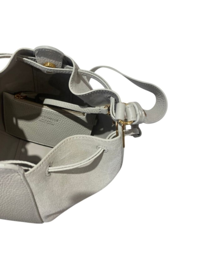 Coccinelle - Boom – Beuteltasche aus Leder und Wildleder