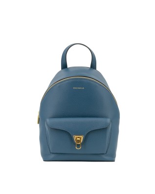 Coccinelle - Women's Leather Backpack, Size S, Beat Generation