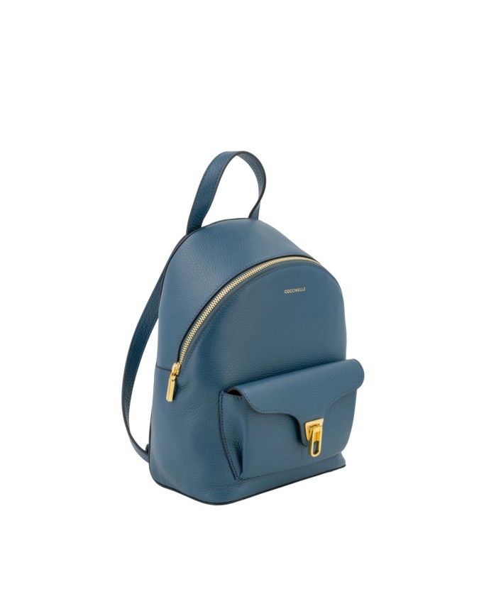 Coccinelle - Women's Leather Backpack, Size S, Beat Generation