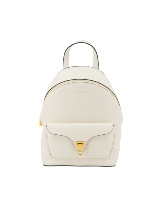 Coccinelle - Women's Leather Backpack, Size S, Beat Generation