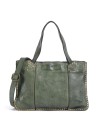 Campomaggi - Cora Cowhide Leather Shopping Bag with Studs and