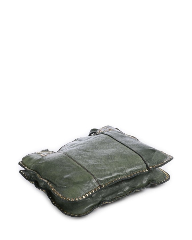 Campomaggi - Cora Cowhide Leather Shopping Bag with Studs and