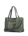 Campomaggi - Cora Cowhide Leather Shopping Bag with Studs and