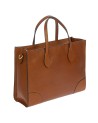Bric's - Small Opera Volterra Leather Handbag with Shoulder