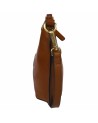  Bric's - Borsa Hobo con Tracolla in Pelle Mini Luna Volterra