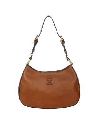 Bric's - Volterra Leather Shoulder Bag with Shoulder Strap