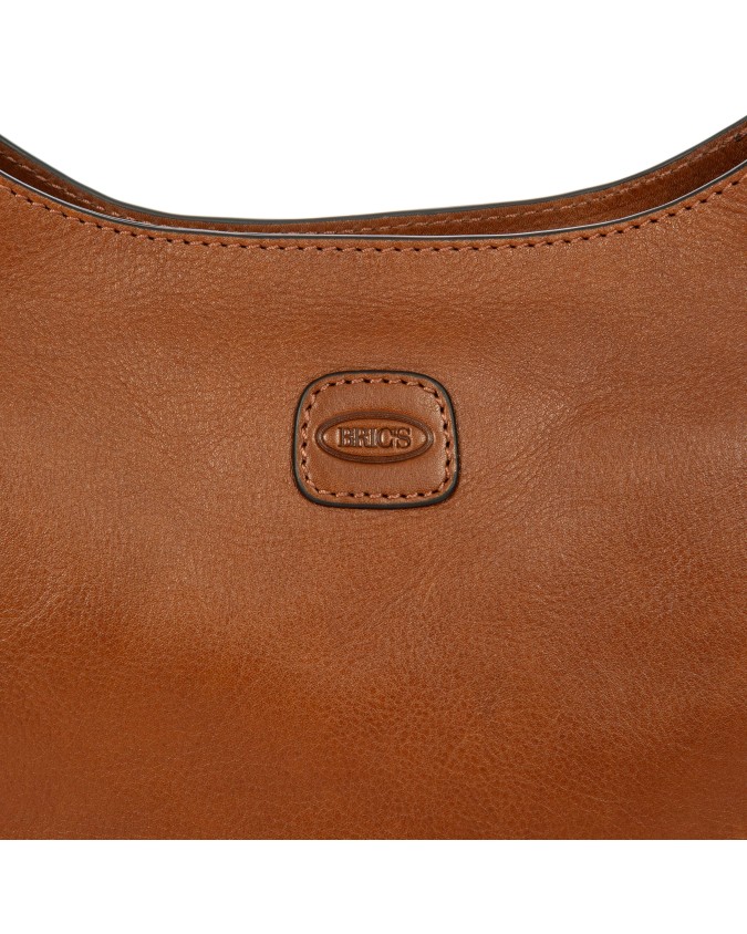 Bric's - Volterra Leather Shoulder Bag with Shoulder Strap