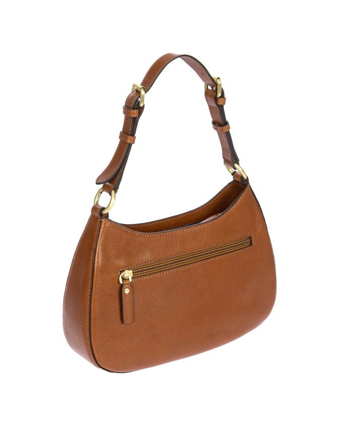 Bric's - Volterra Leather Shoulder Bag with Shoulder Strap