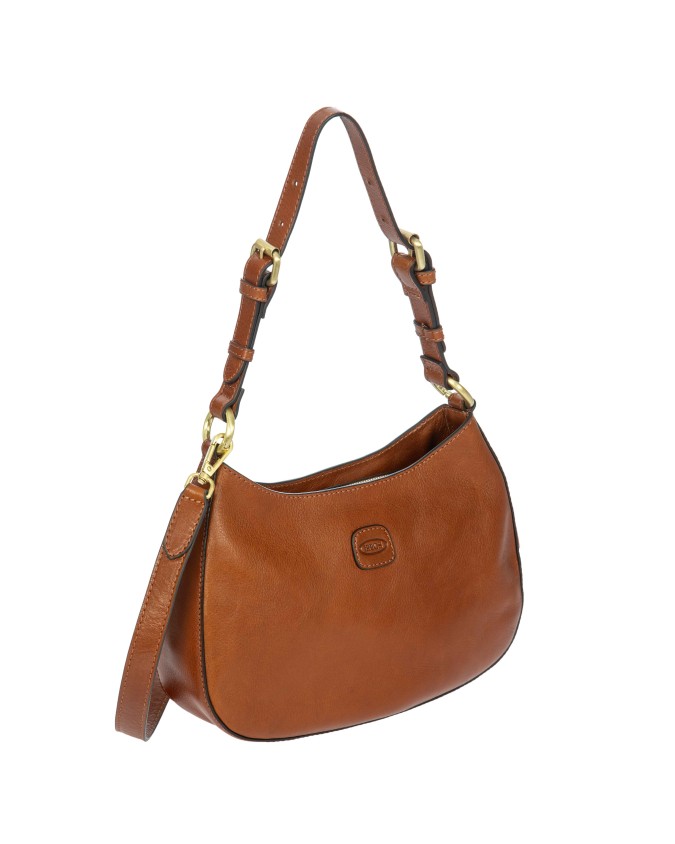 Bric's - Volterra Leather Shoulder Bag with Shoulder Strap
