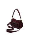  Gianni Chiarini - Borsa a spalla in pelle scamosciata con