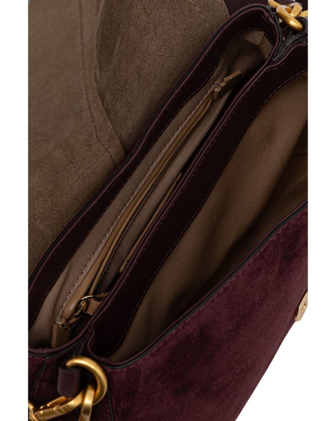  Gianni Chiarini - Borsa a spalla in pelle scamosciata con