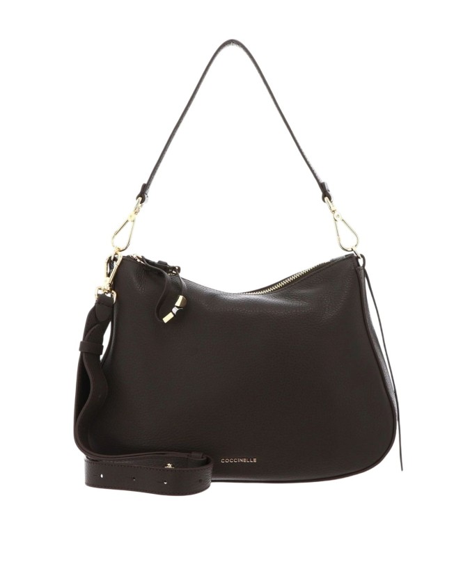 Coccinelle - Nory Leather Shoulder Bag with Shoulder Strap